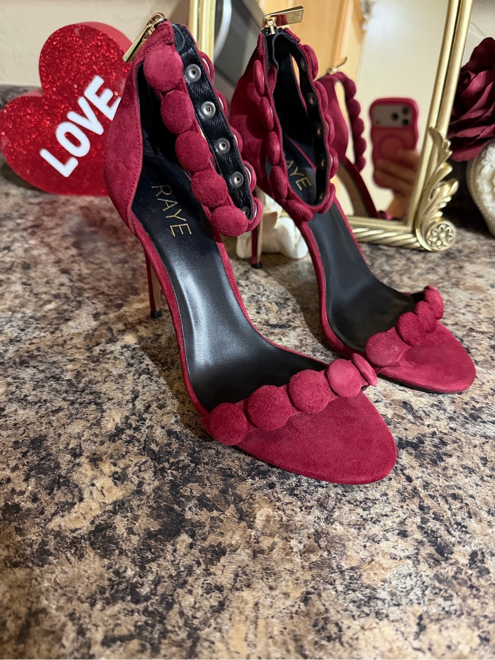 RAYE high heels